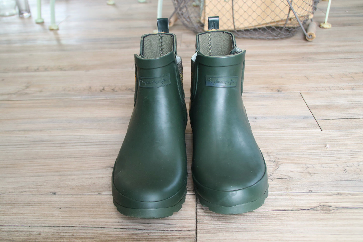 ウェリントンアンクルブーツ - BEES WELLINGTON ANKLE BOOT SIZE 5 (24.0-24.5cm)