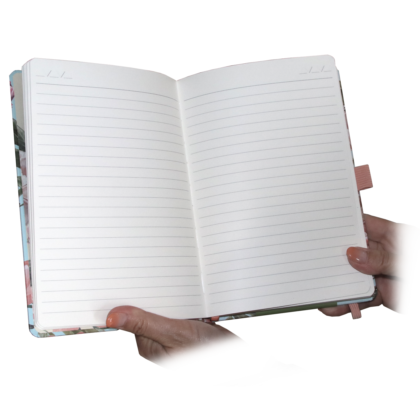 バタフライ&ローズ A5 ノートブック - Butterflies & roses A5 notebook