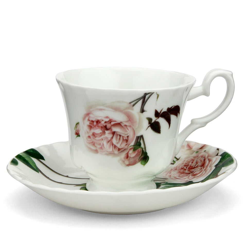 イングリッシュローズ ティーカップ&ソーサー - English Rose Tea Cup & Saucer - david-austin-roses-japan