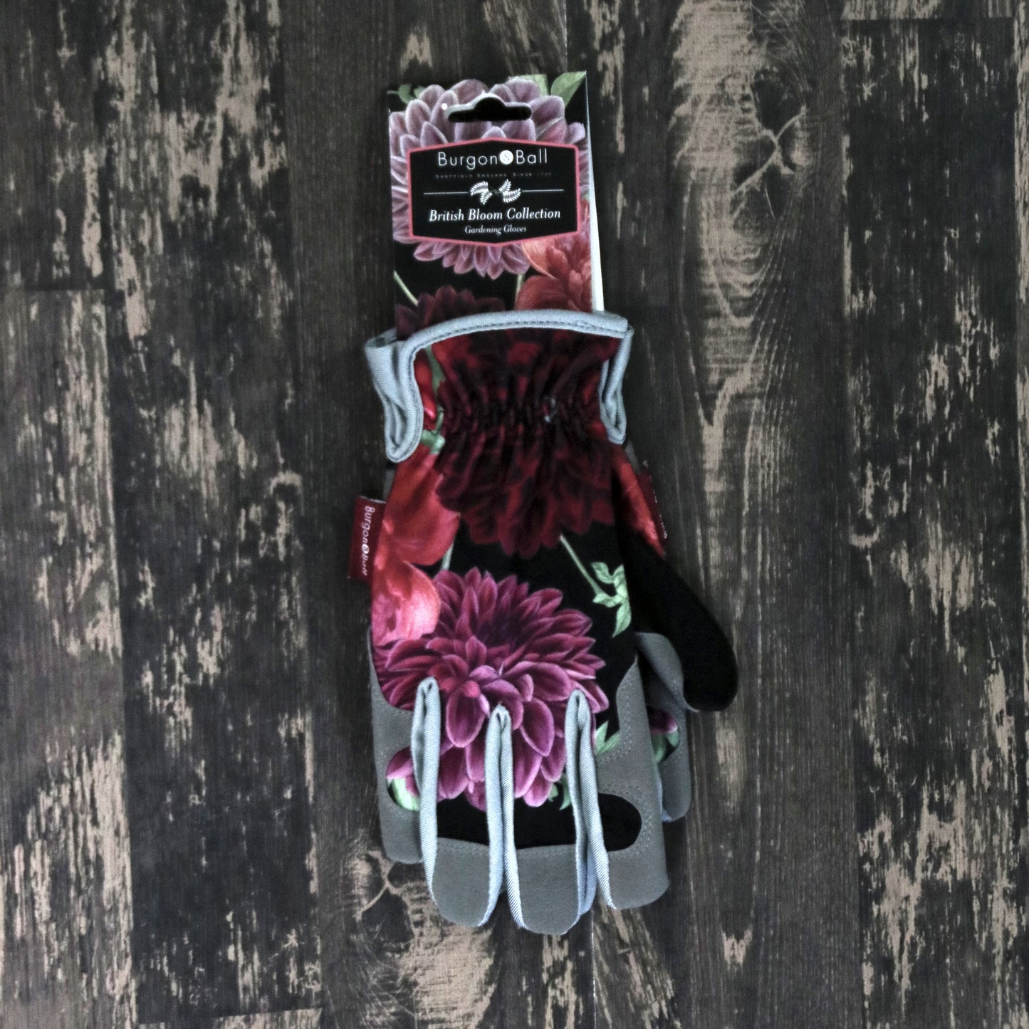 Burgon&Ball社 ガーデニンググローブ ダリアとボタン - Rhs British Bloom Gloves