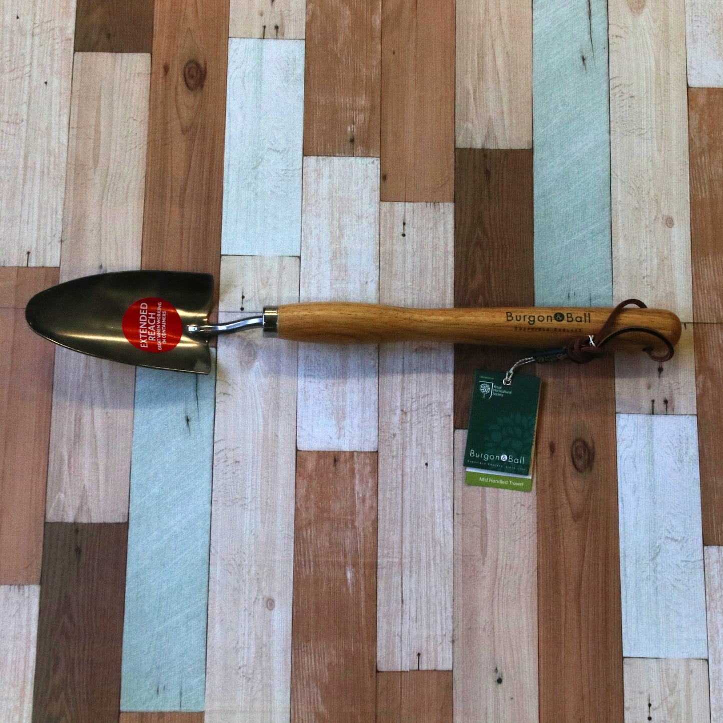 Burgon&Ball社 ステンレス ハンドトロール ハンドスコップ - RHS Stainless mid handled trowel