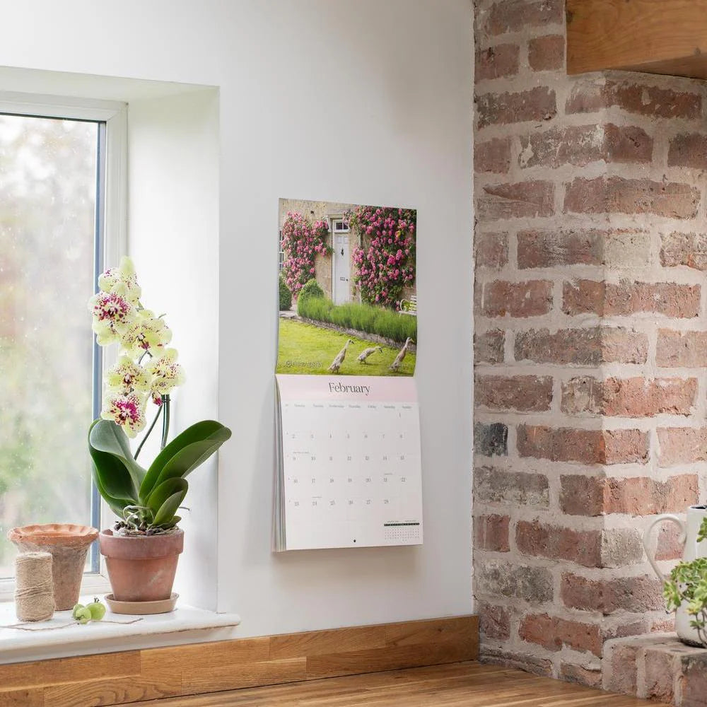 イングリッシュローズ・カレンダー 2026 - Wall Calendar 2026