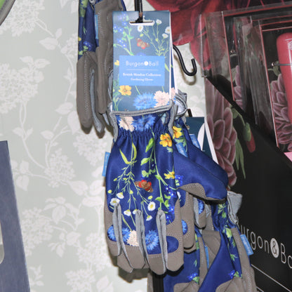 Burgon＆Ball社 ガーデニンググローブ 蝶とフラワー - RHS British Meadow Gloves