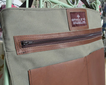 BRADLEYS社 ガーデンハーフエプロン - Heritage linen garden half apron