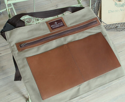 BRADLEYS社 ガーデンハーフエプロン - Heritage linen garden half apron