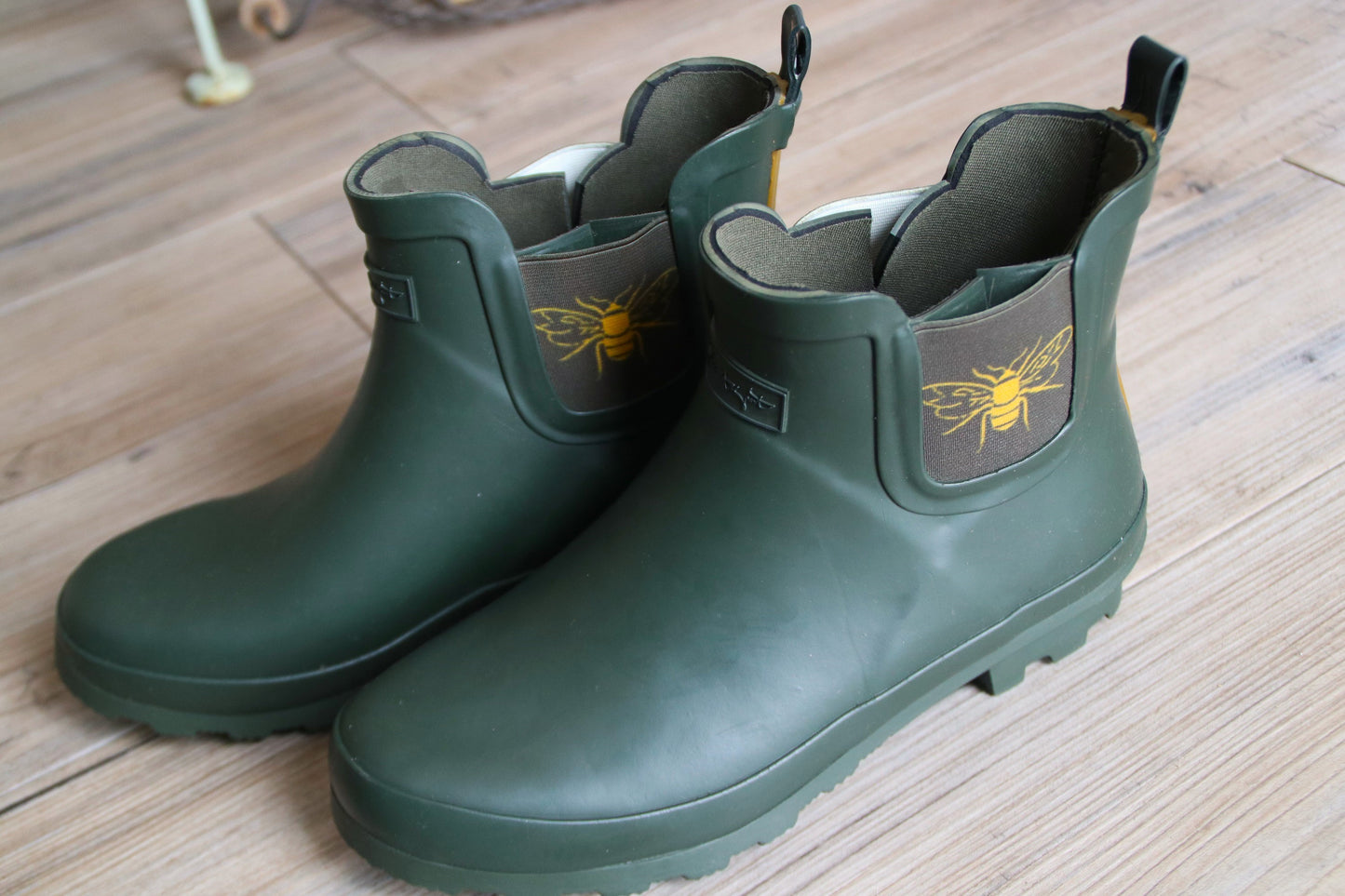 ウェリントンアンクルブーツ - BEES WELLINGTON ANKLE BOOT SIZE 4 (23.0-23.5cm /37）