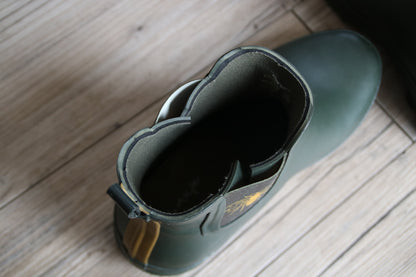 ウェリントンアンクルブーツ - BEES WELLINGTON ANKLE BOOT SIZE 4 (23.0-23.5cm /37）