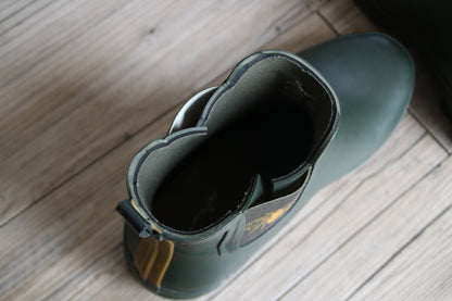 ウェリントンアンクルブーツ - BEES WELLINGTON ANKLE BOOT SIZE 5 (24.0-24.5cm）