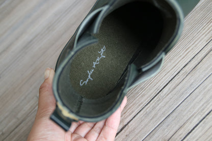 ウェリントンアンクルブーツ - BEES WELLINGTON ANKLE BOOT SIZE 5 (24.0-24.5cm）