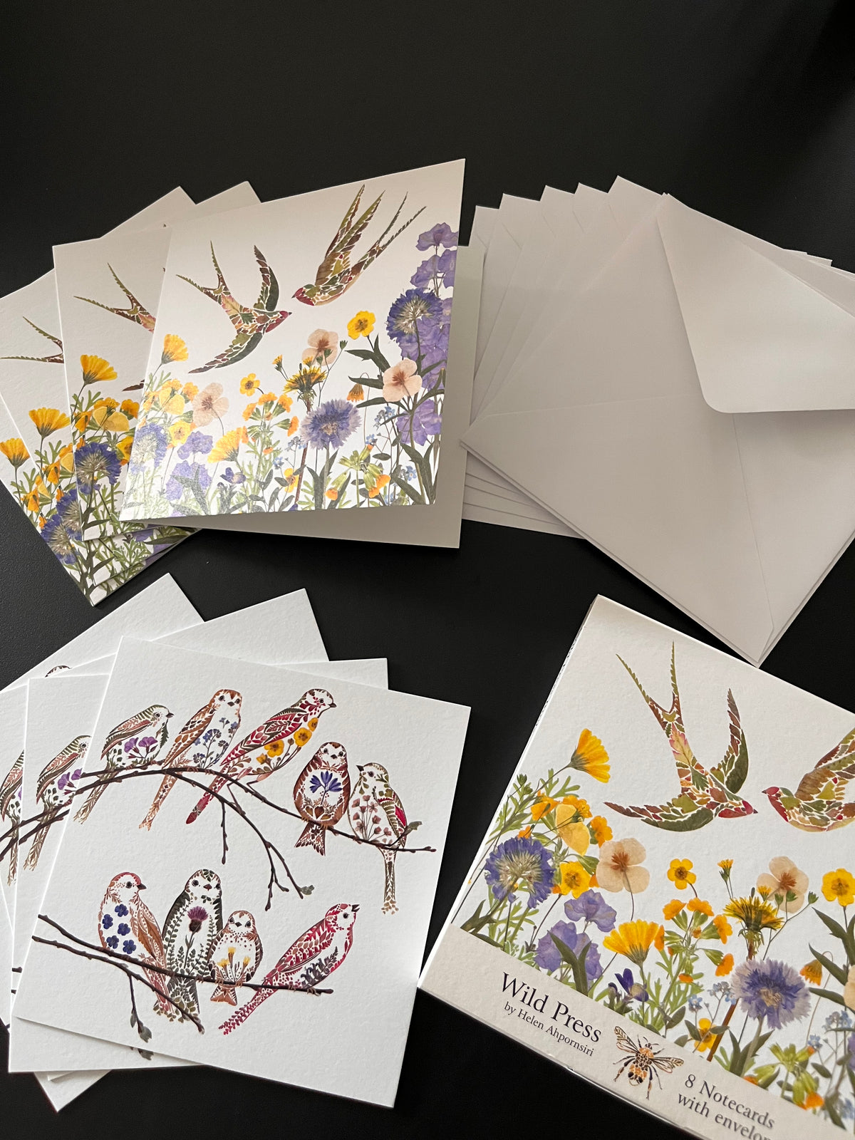 ワイルド プレス バーズ ノートカード ウォレット - Wild Press Birds Notecard Wallet