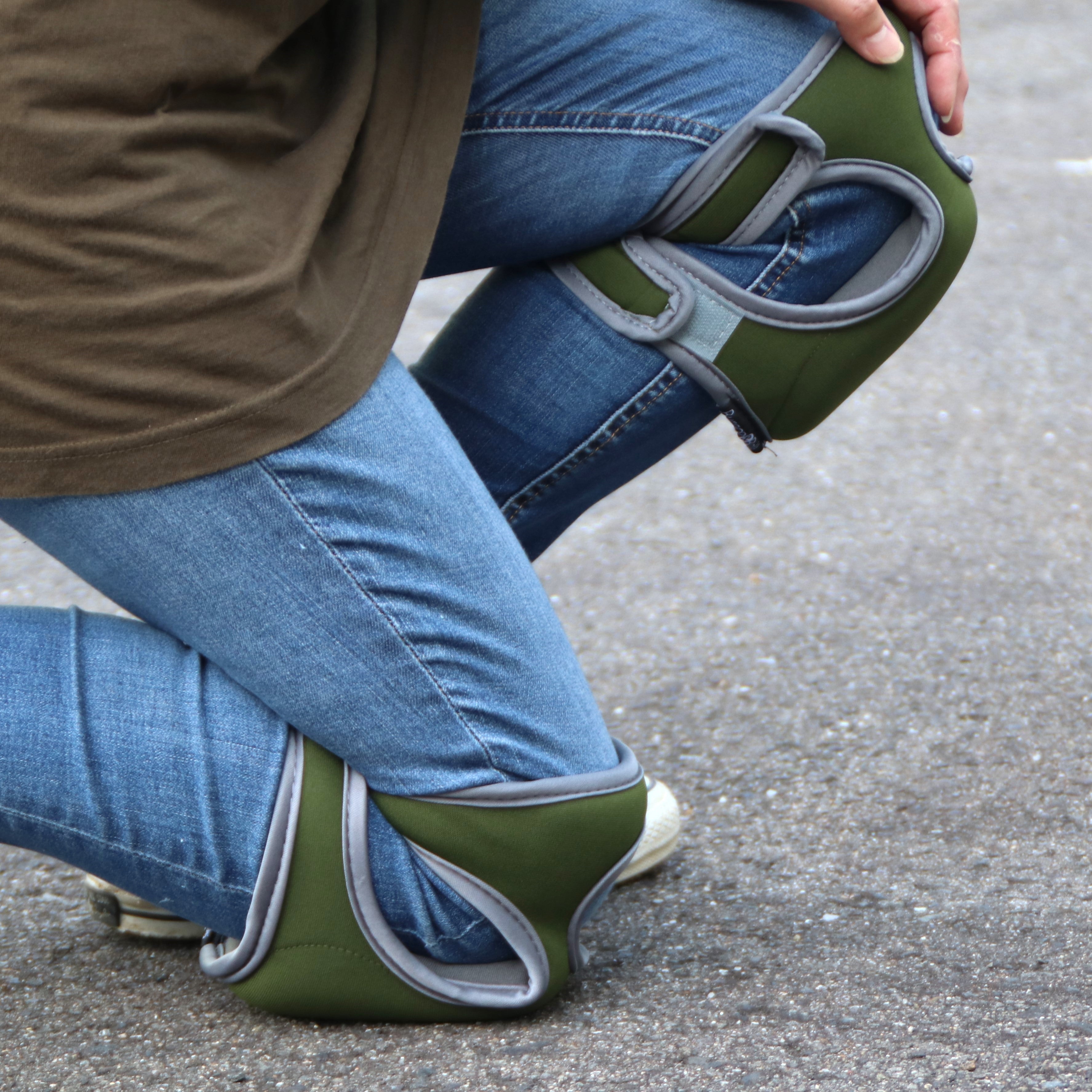 Burgon＆Ball社 ガーデニング膝用サポーター - Knee Pad Moss – David