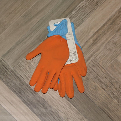 ブライトキッズ ジュニアグローブ（オレンジ＆ブルー） - Bright Kids Junior Digger Orange & Blue Glove