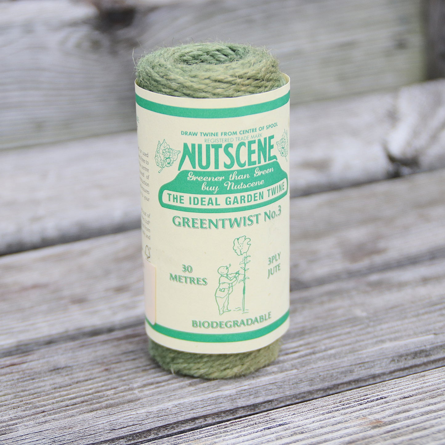 ポケット麻ひも（緑）- Pocket Twine Green