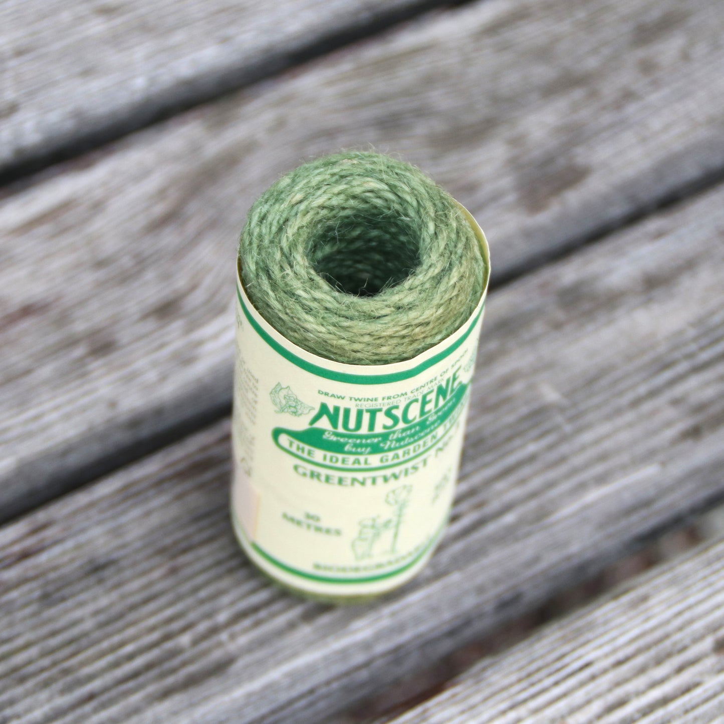 ポケット麻ひも（緑）- Pocket Twine Green