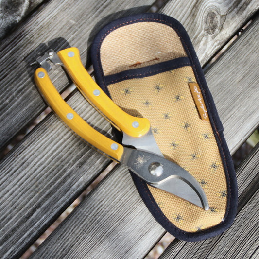 ミツバチの剪定鋏・ホルダーセット - Bees Garden Set Secateurs & Holster Set