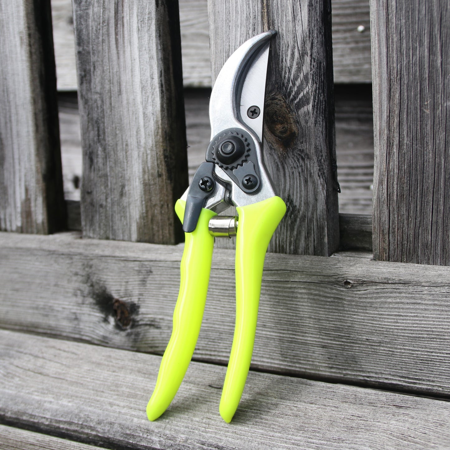 Burgon＆Ball社 剪定ばさみ 蛍光イエロー - Florabrite yellow bypass secateurs