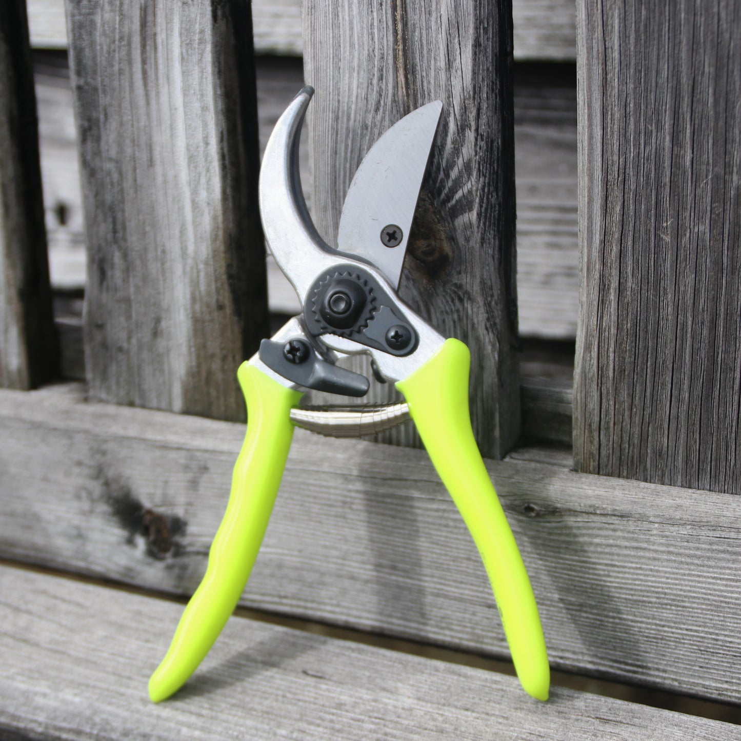Burgon＆Ball社 剪定ばさみ 蛍光イエロー - Florabrite yellow bypass secateurs