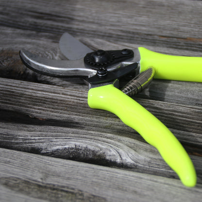 Burgon＆Ball社 剪定ばさみ 蛍光イエロー - Florabrite yellow bypass secateurs