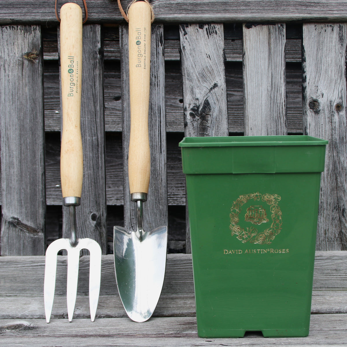 Burgon＆Ball社　ステンレス　ハンドフォーク　小型鍬　くわ - Stainless Hand Fork Midhand