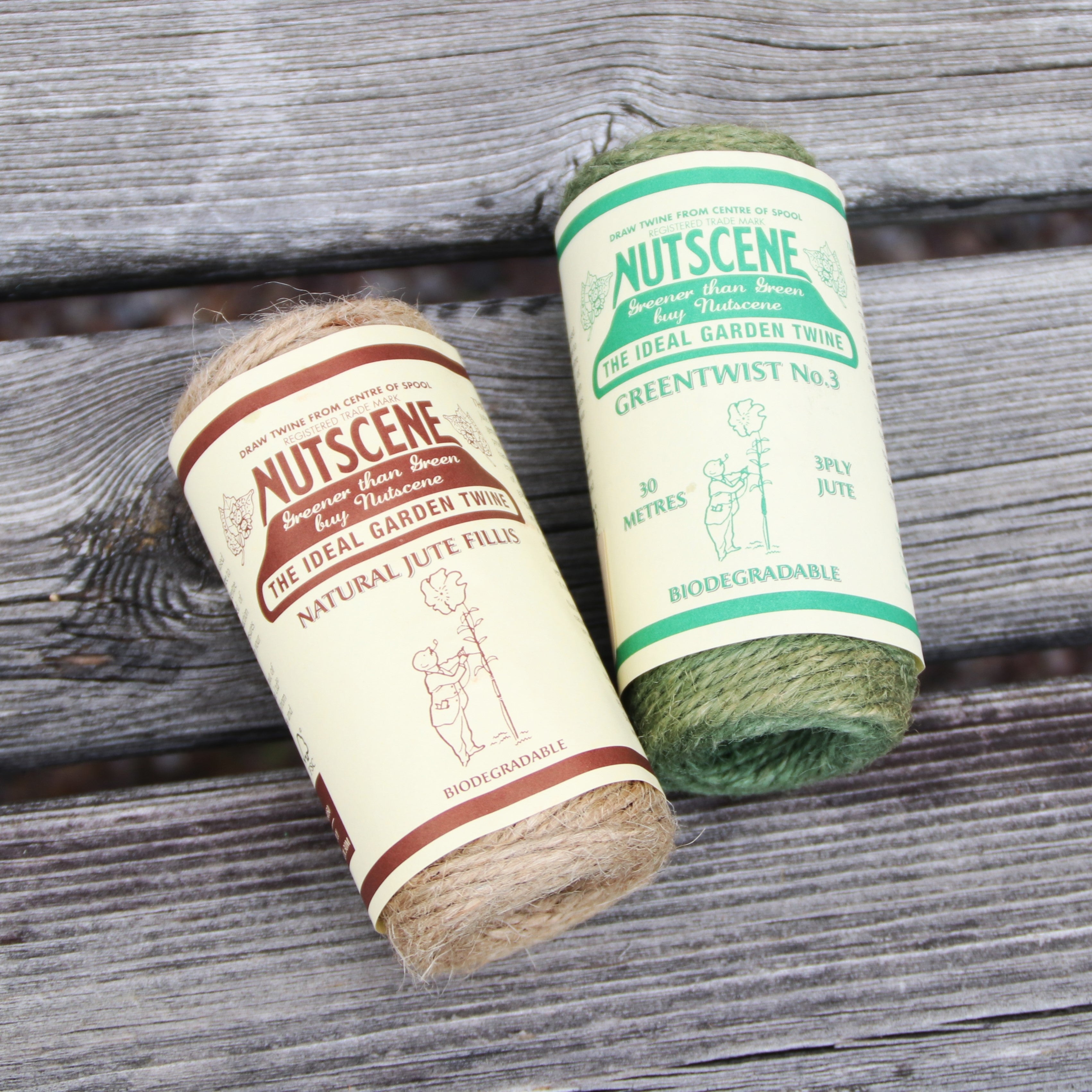 NUTSCENE 麻ひもポケットタイプ - Pocket Twine Natural – David