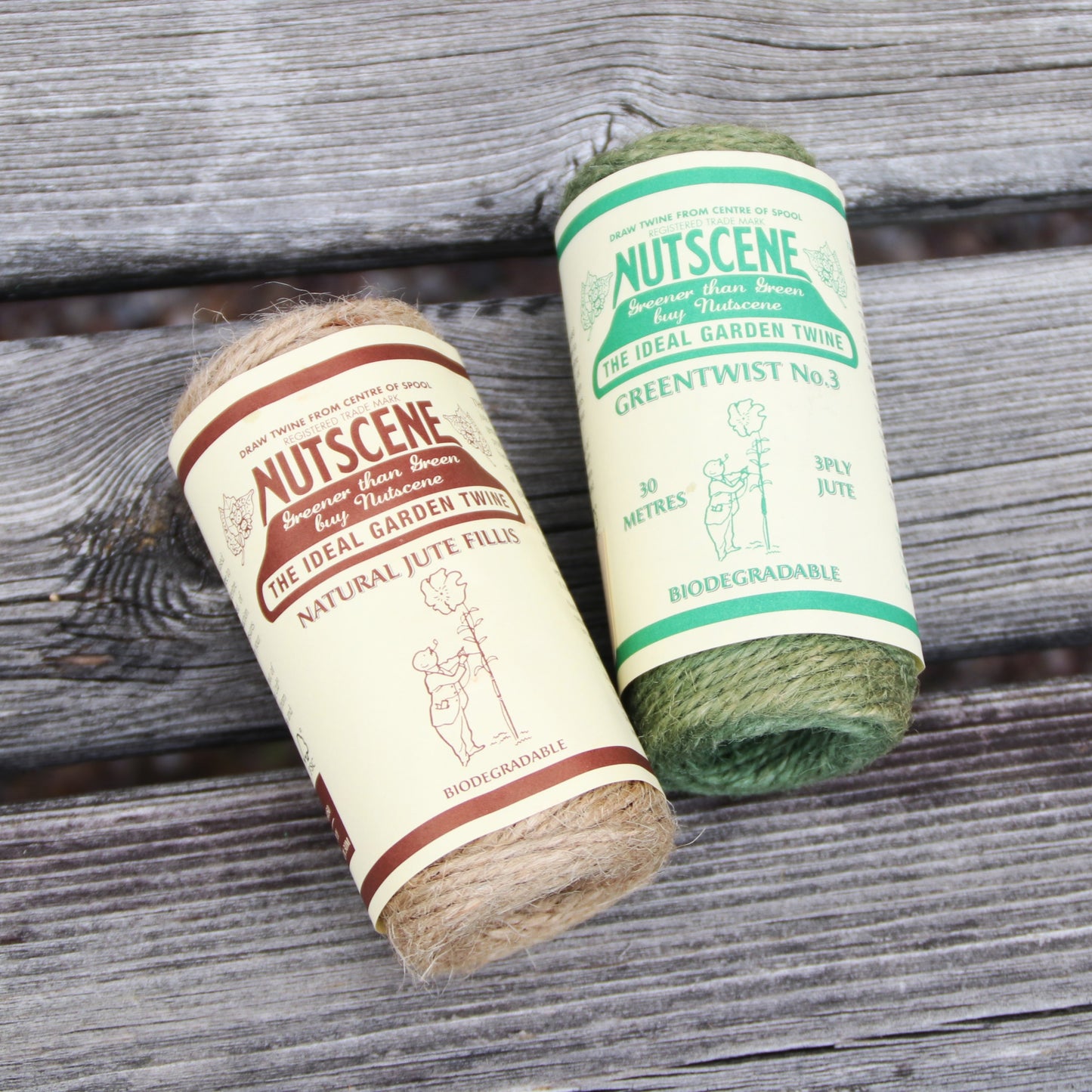 NUTSCENE 麻ひもポケットタイプ - Pocket Twine Natural