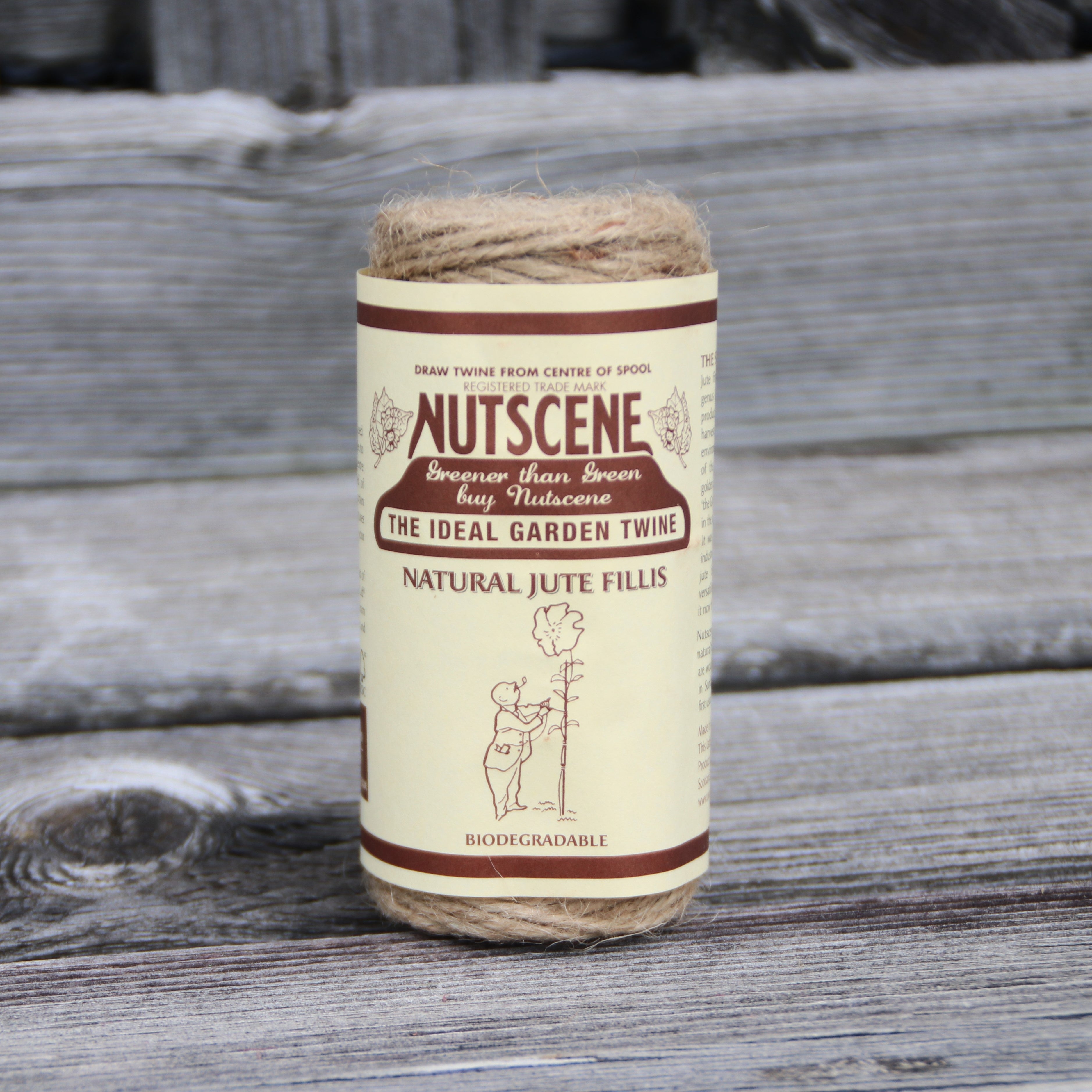 NUTSCENE 麻ひもポケットタイプ - Pocket Twine Natural – David