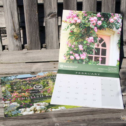 イングリッシュローズ・カレンダー 2025 - Wall Calendar 2025