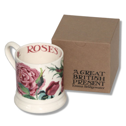 プリントマグカップ（エマ・ブリッジウォーター）- Emma bridgewater rose 1/2 pint mug