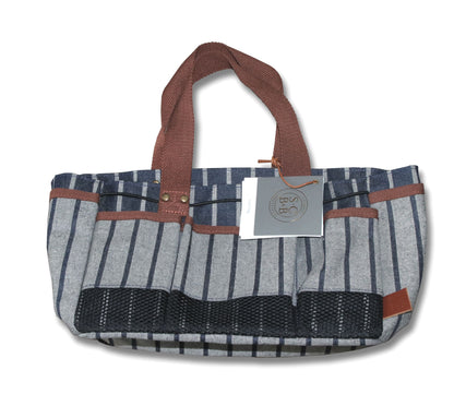 ソフィー・コンラン ツールバッグ ブルーストライプ - Sophie Conran Tool Bag: Blue Stripe