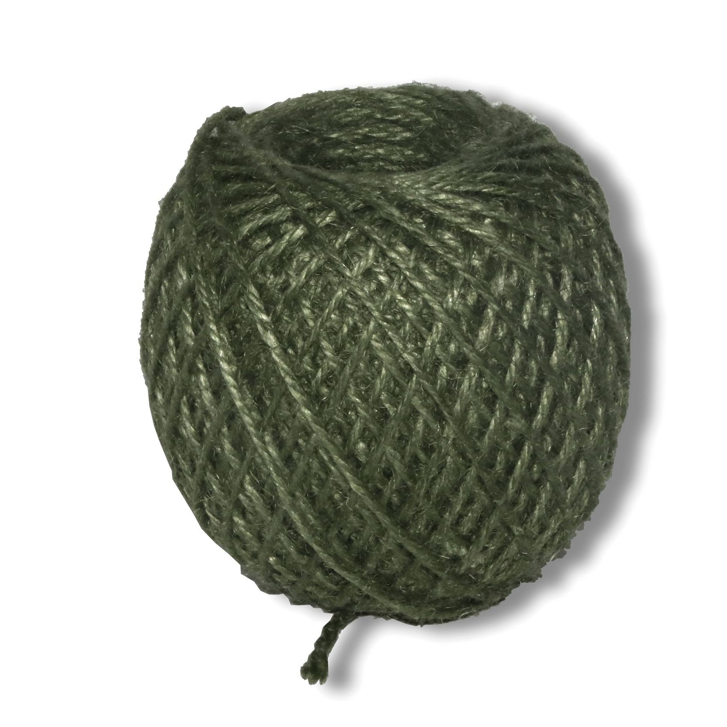 緑色のジュートツワインボール 250g - Jute Twine Ball Green 250g