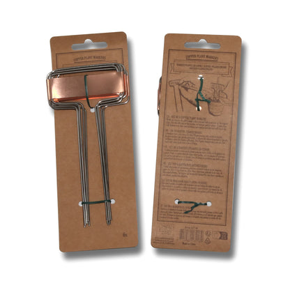 銅製の植物ラベル - Copper plant labels