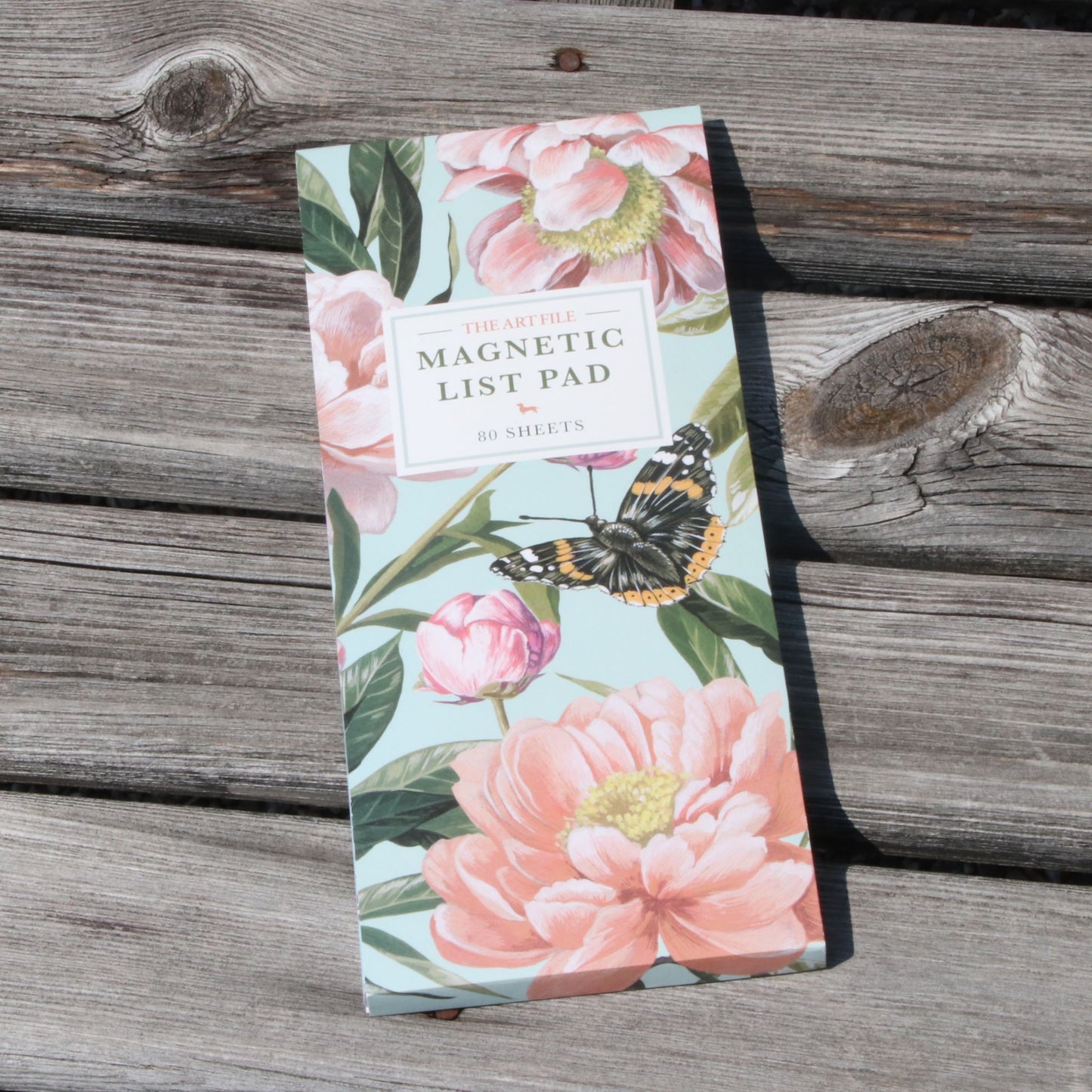 バタフライ＆ローズ マグネティックリストパッド - Butterflies & Roses Magnetic list pad