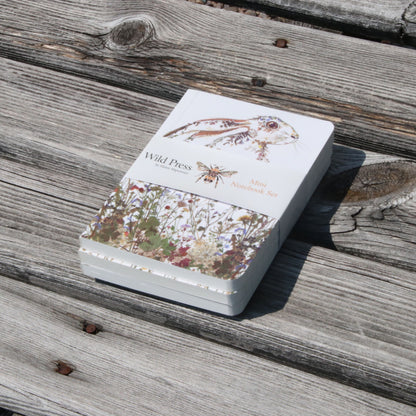 ワイルドプレス ワイルドフラワー ヘア ノートブック 3冊セット - Wild press Wildflower Hare set of 3 notebooks