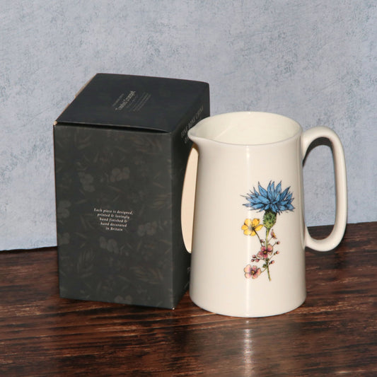 リジェンシー ガーデンズ コーンフラワー パイント フラワー ジャグ - Regency Gardens Cornflower Pint Flower Jug