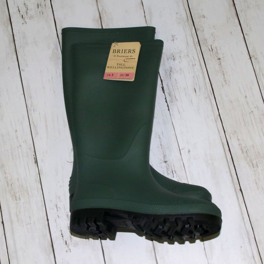トール ウェリントンブーツ グリーン サイズ5 - Tall Wellington Boot Green Size 5