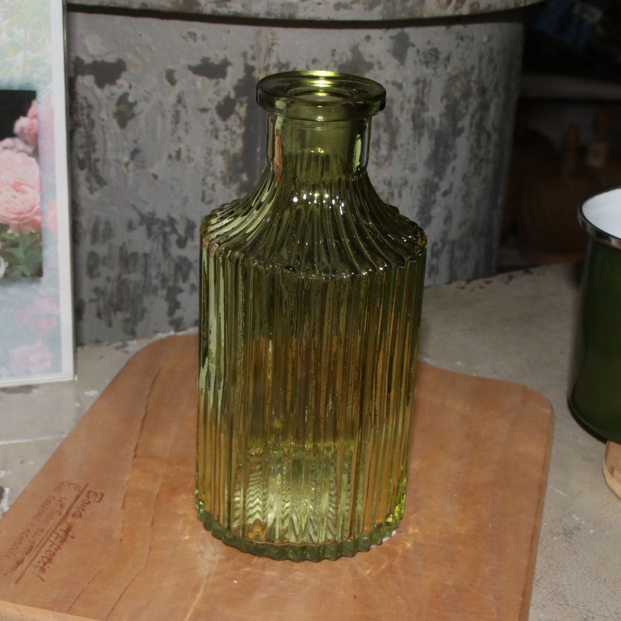 リード花瓶 グリーン アソートメント - Reed Vases Green Assorted