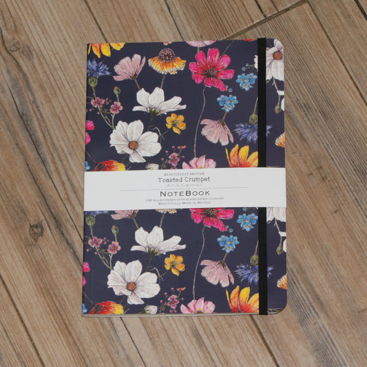 レジェンシー ガーデンズ ノワール A5 ノートブック - Regency Gardens Noir A5 Notebook