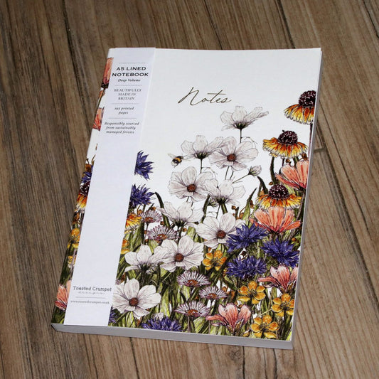リジェンシー ガーデンズ A5 チャンキー ノート - Regency Gardens A5 Chunky Notebook