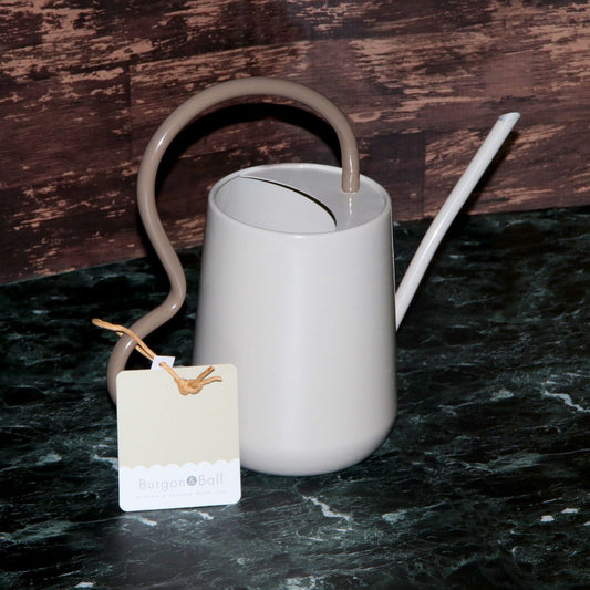 スカロップド インドア ウォータリング カン ムッシュルーム - Scalloped Indoor Watering Can Mushroom