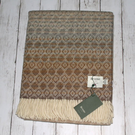 オンブレ ダイヤモンド スロー ナチュラル - Ombre Diamond Throw Natural