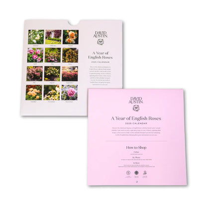 イングリッシュローズ・カレンダー 2026 - Wall Calendar 2026