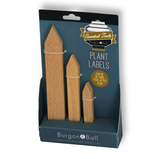 Burgon＆Ball社 木製プラントラベル 3種セット - Wooden plant labels set of 3
