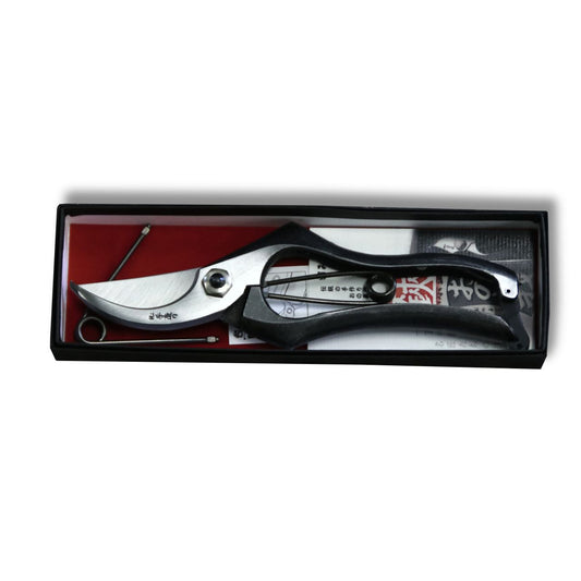 おの義剪定鋏(ブラック) - A SHAPE NO WRAP PRUNERS